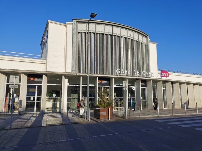 Gare SNCF de Caen en Normandie